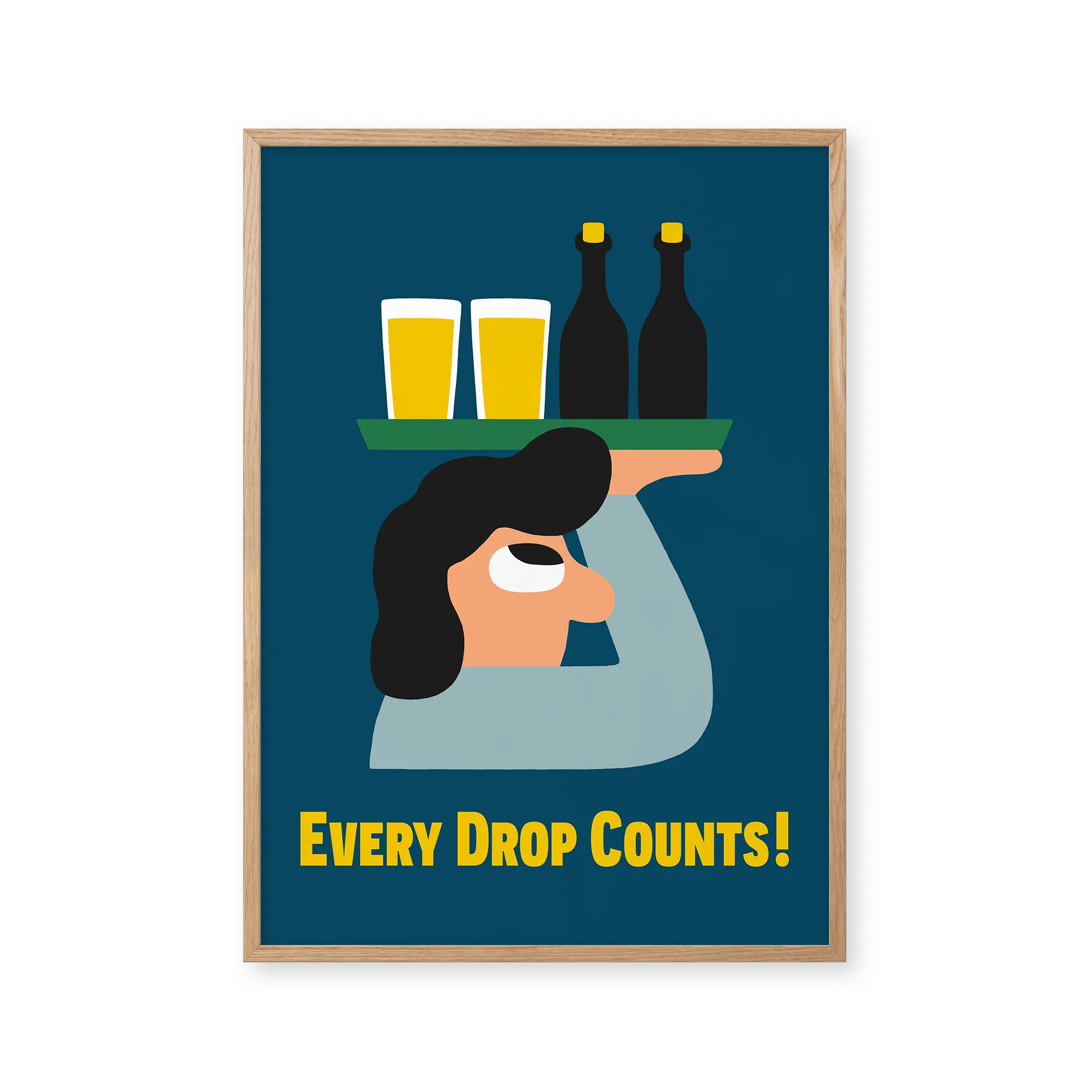 Every Drop Counts Sally - Blue